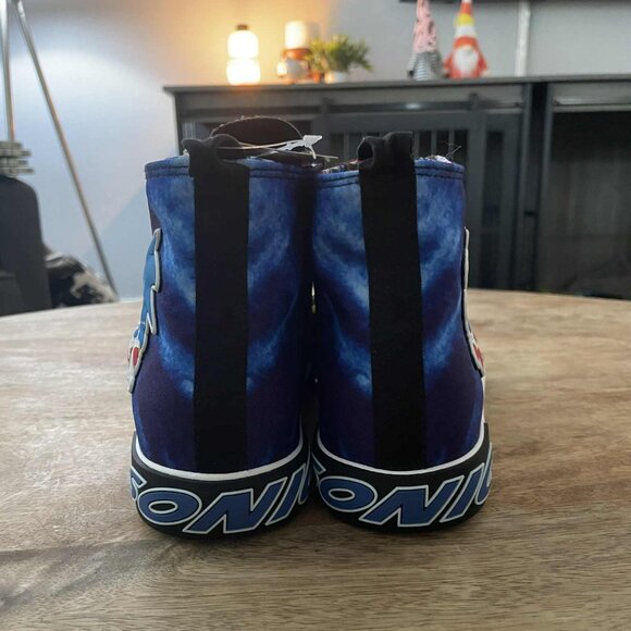 NEW 6 Big Boys Sonic the Hedgehog High Top Sneakers - Picture 12 of 13